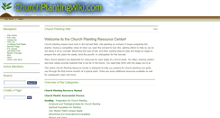 Desktop Screenshot of churchplantingwiki.com